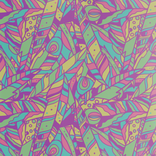 Fairway Feathers | Feather Camo Pattern Golf Polo for Men