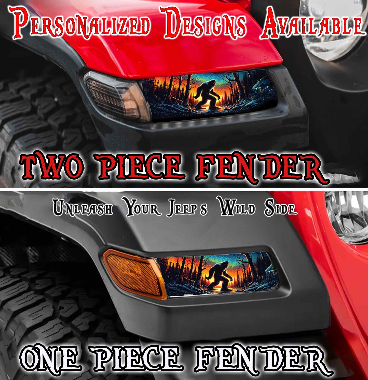 Deadpool Jl and Gladiator Turn signal decal 8