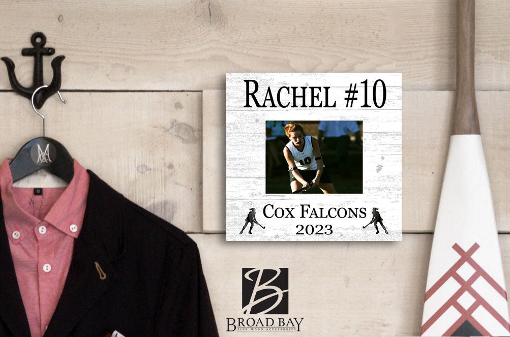 Field Hockey Recognition Award Photo Plaque Senior Season Year End Gift, Coach or MVP