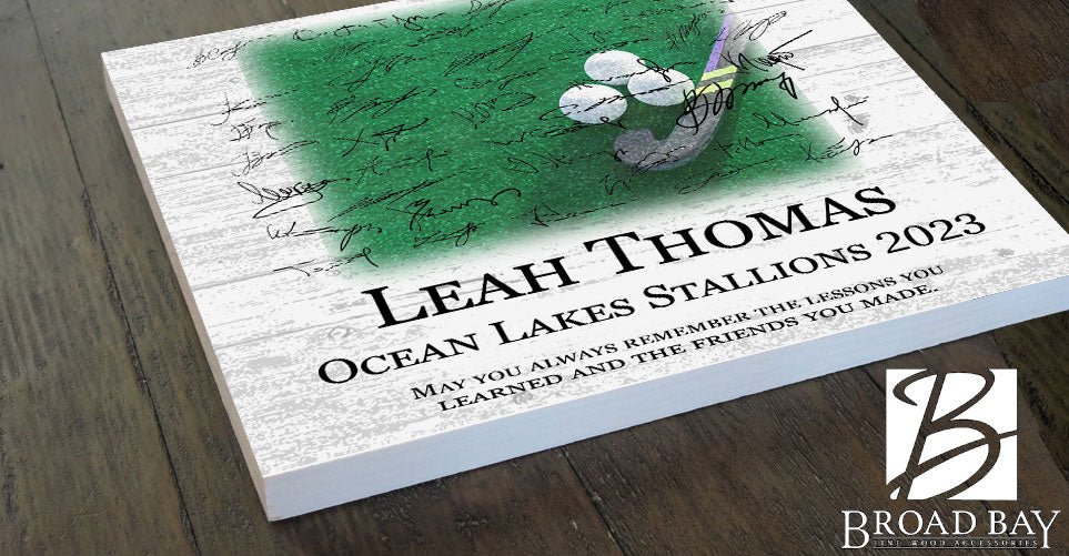 Field Hockey Plaque Recognition Award Personalized Senior Season End Gift or MVP