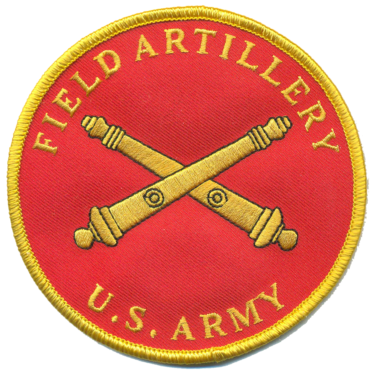 U.S. Army Field Artillery - 4 Inch Sew-On Novelty Patch