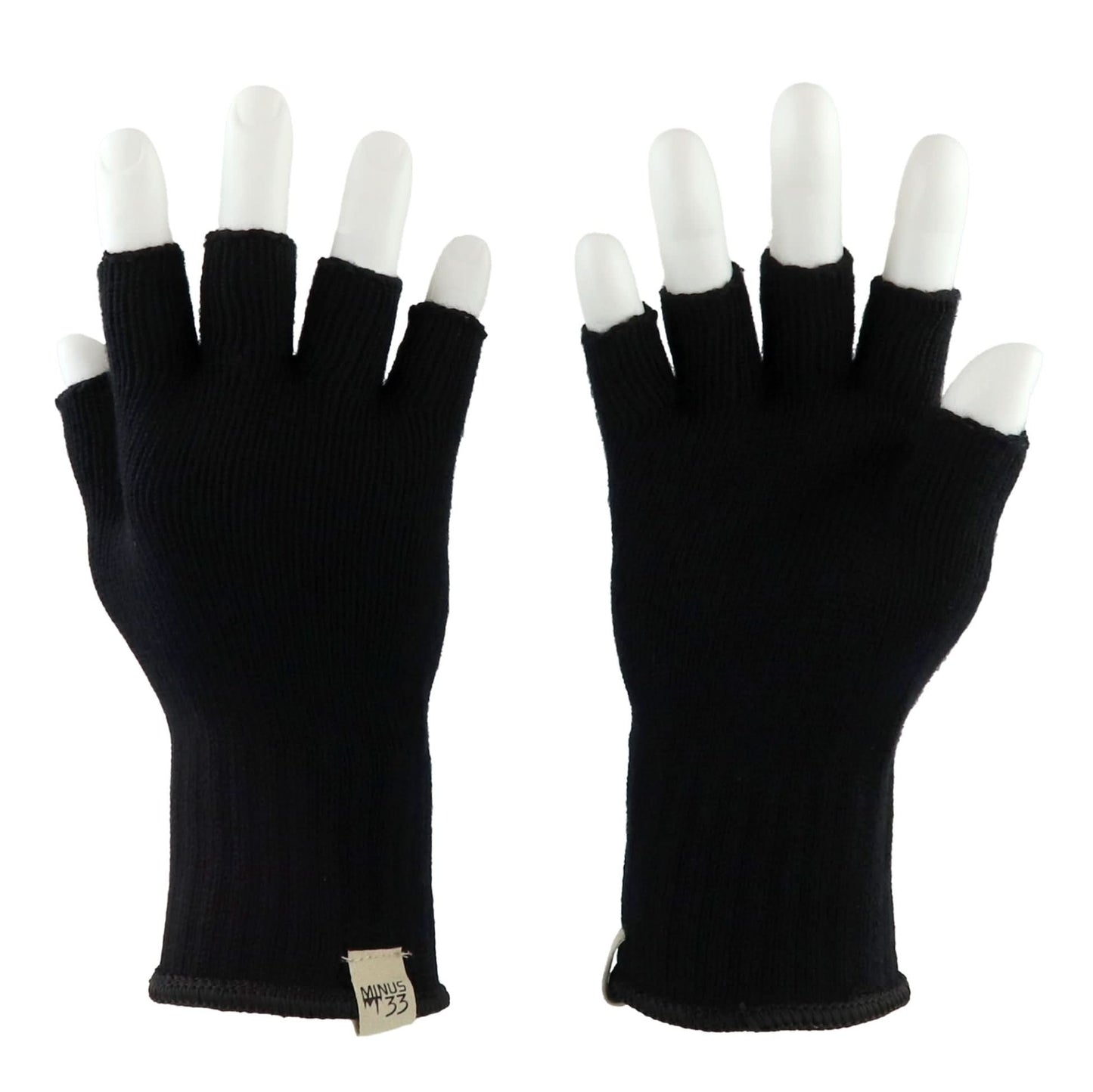 Lightweight Fingerless Wool Gloves