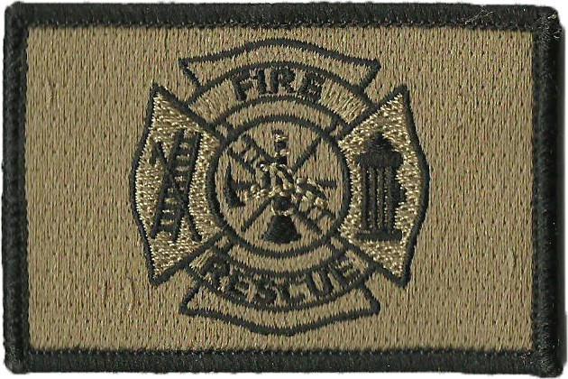 2"x3" Fire Rescue Tactical Patches