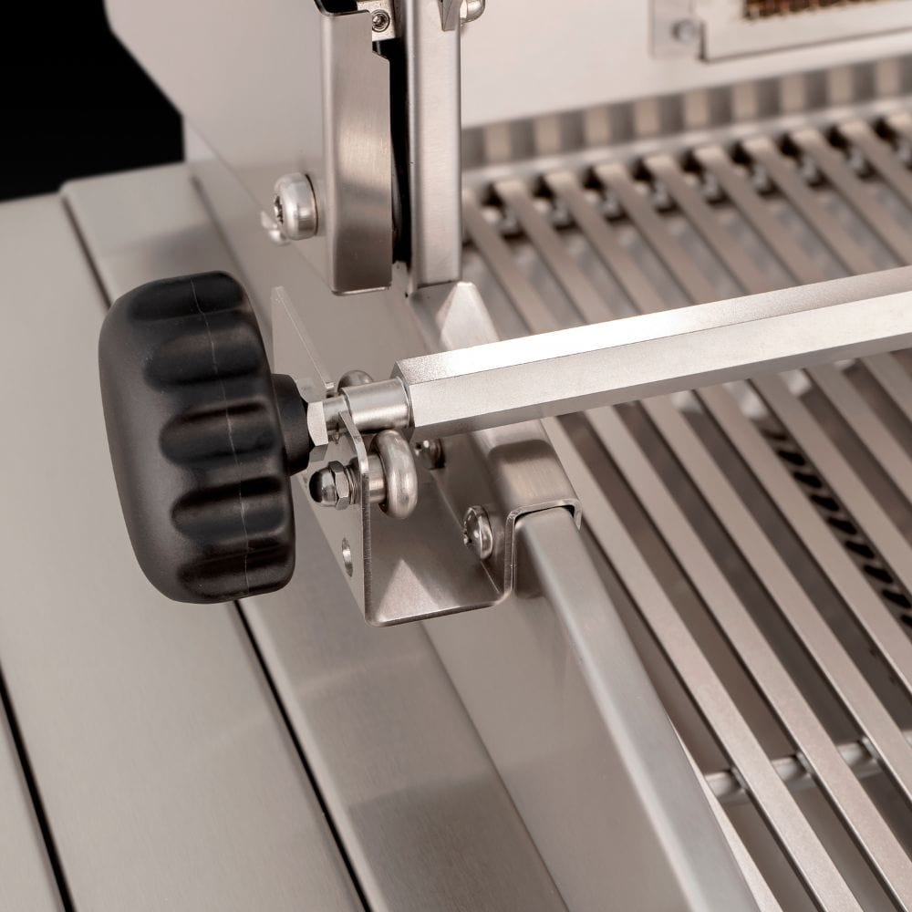 Fire Magic Echelon E660s 73-Inch Portable Gas Grill with Analog Thermometer and Window