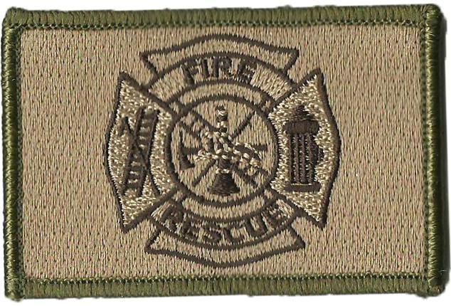 2"x3" Fire Rescue Tactical Patches