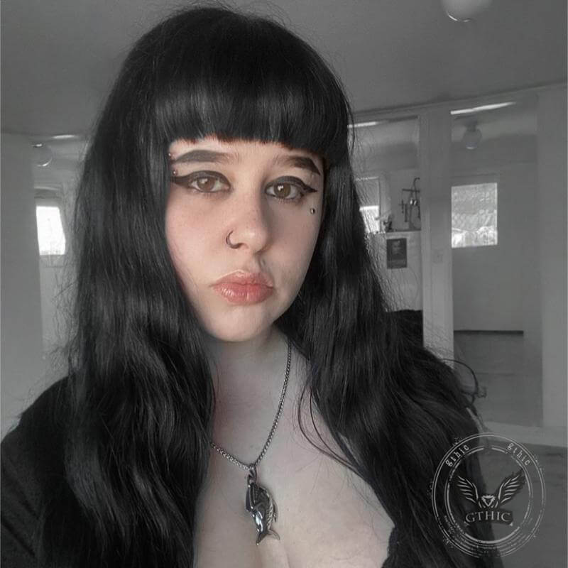 Fish Skeleton Stainless Steel Pendant