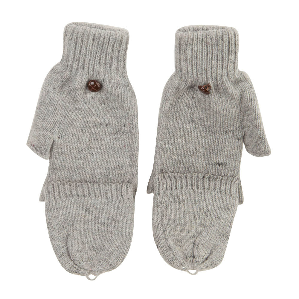 Women's Snowflake Flip Top Mitt Glove