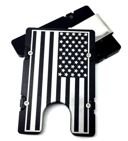 American Flag -  BilletVault Aluminum Wallet