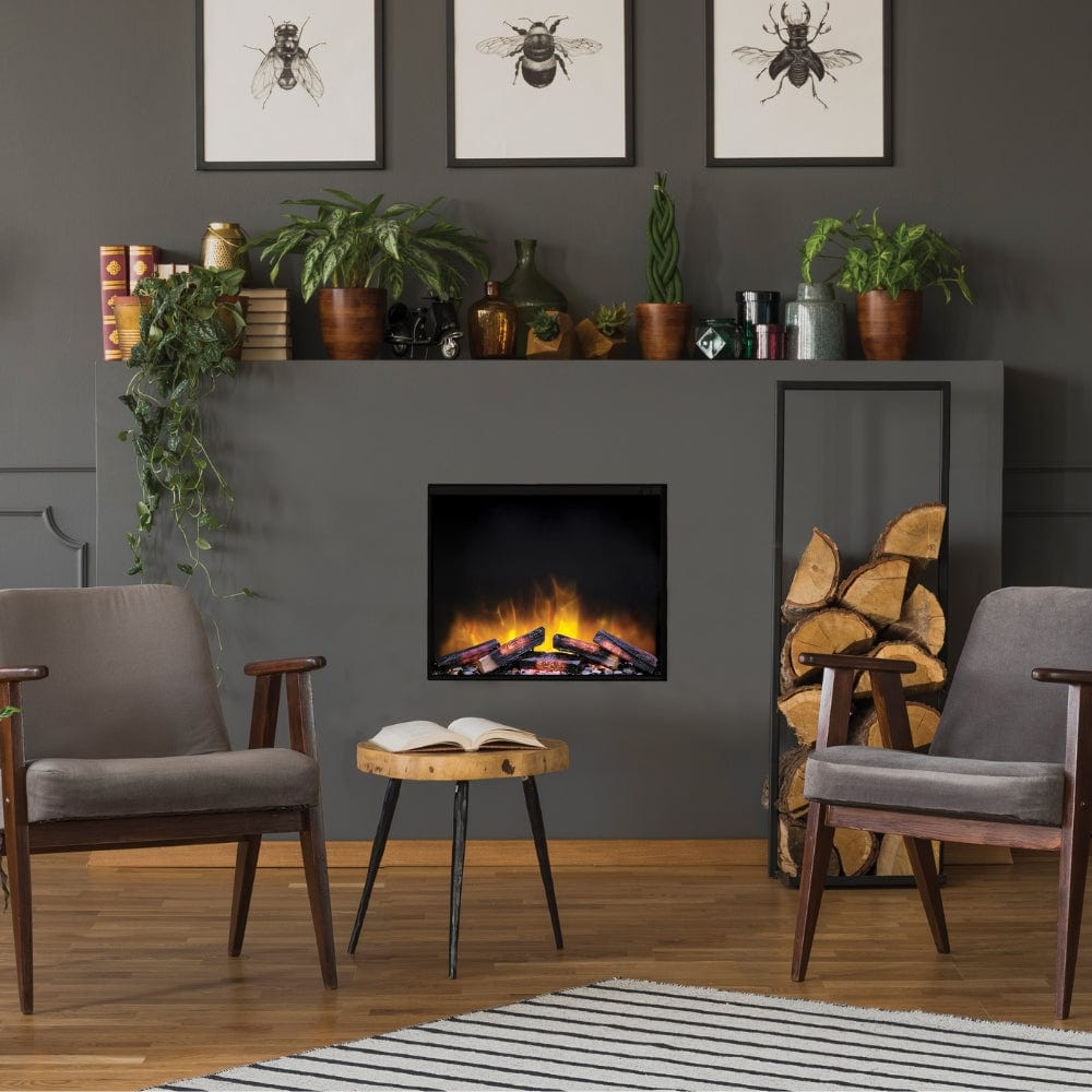 Flamerite E-FX Slim Line Built-In Smart Electric Fireplace