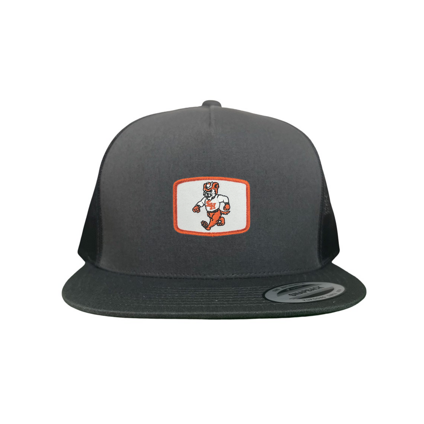 Sam Houston  Walking Sammy Bearkat / Limited Edition Silver Hat / 162 / Mesh Snap Back / SHSU010