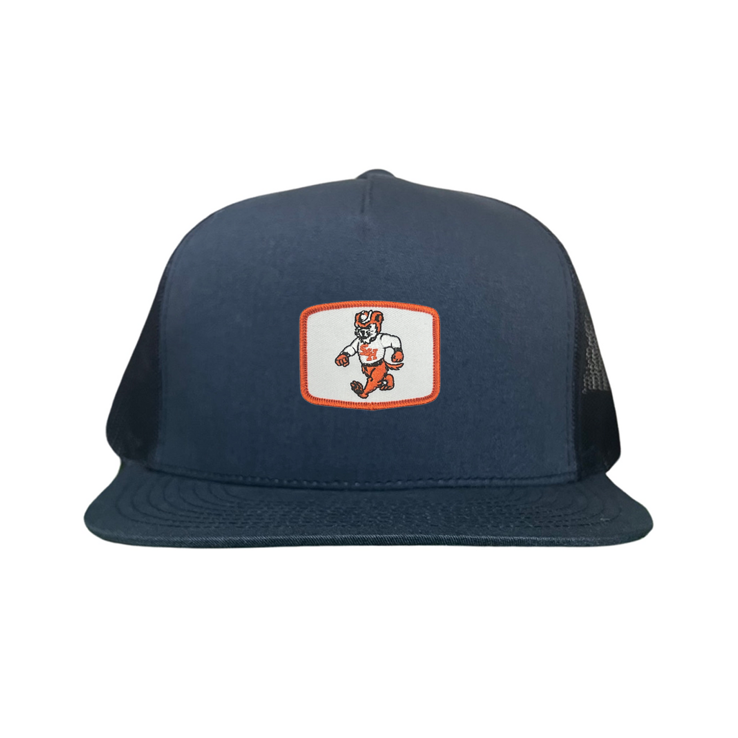 Sam Houston  Walking Sammy Bearkat / Limited Edition Silver Hat / 162 / Mesh Snap Back / SHSU010