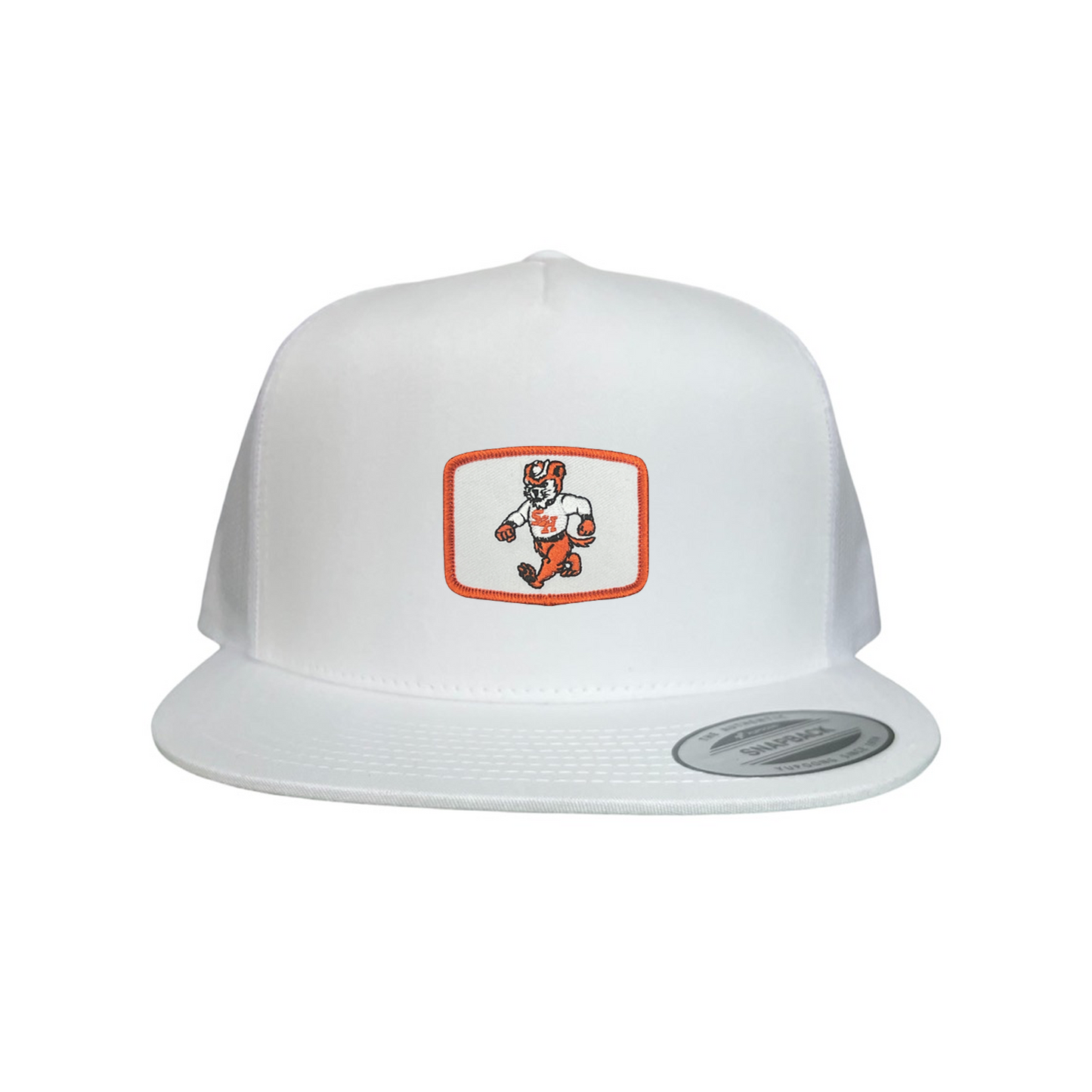Sam Houston  Walking Sammy Bearkat / Limited Edition Silver Hat / 162 / Mesh Snap Back / SHSU010