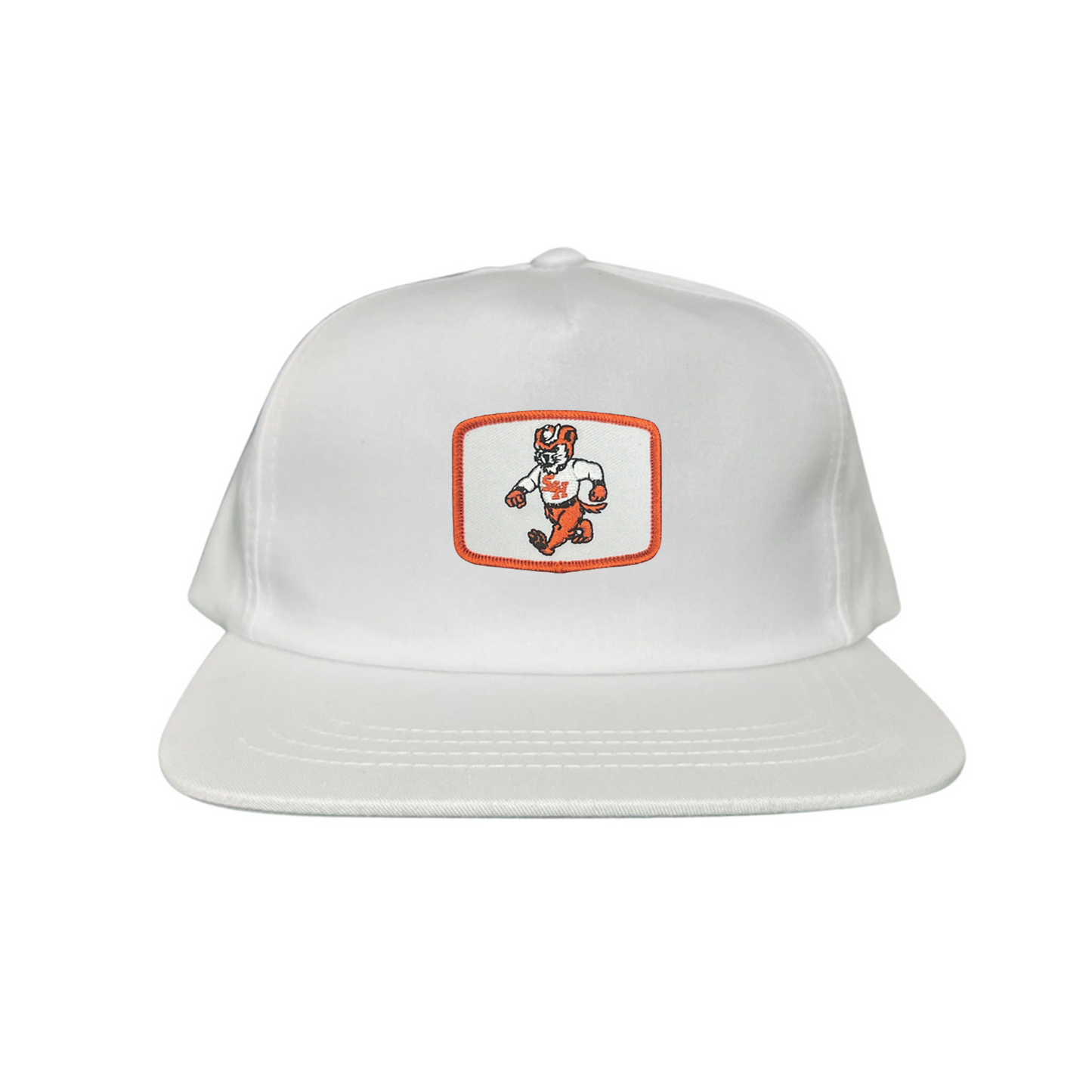 Sam Houston  Walking Sammy Bearkat / Limited Edition Silver Hat / 162 / Mesh Snap Back / SHSU010