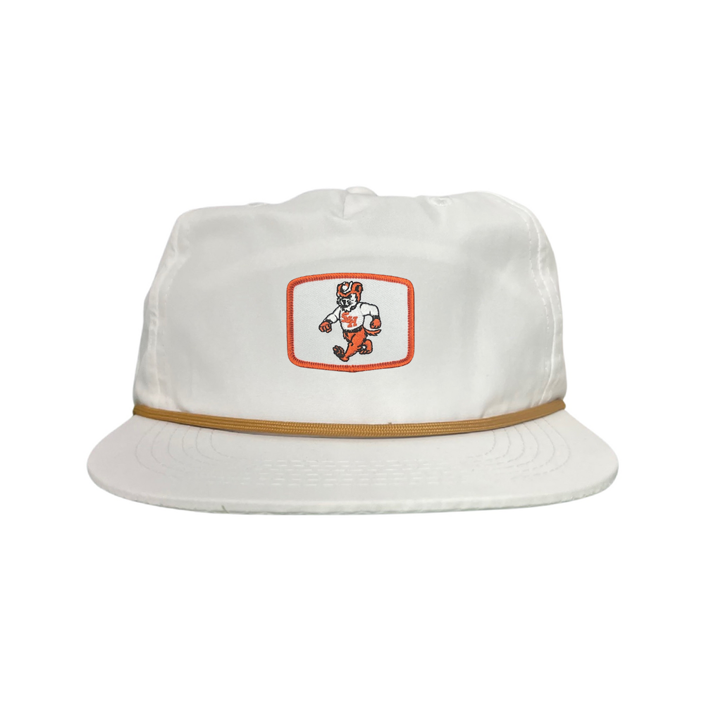 Sam Houston  Walking Sammy Bearkat / Limited Edition Silver Hat / 162 / Mesh Snap Back / SHSU010