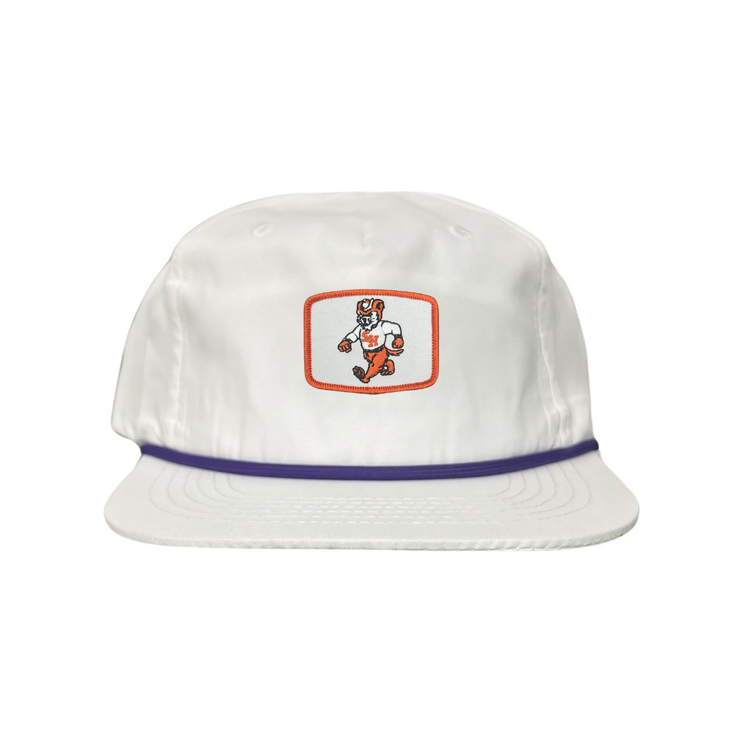 Sam Houston  Walking Sammy Bearkat / Limited Edition Silver Hat / 162 / Mesh Snap Back / SHSU010
