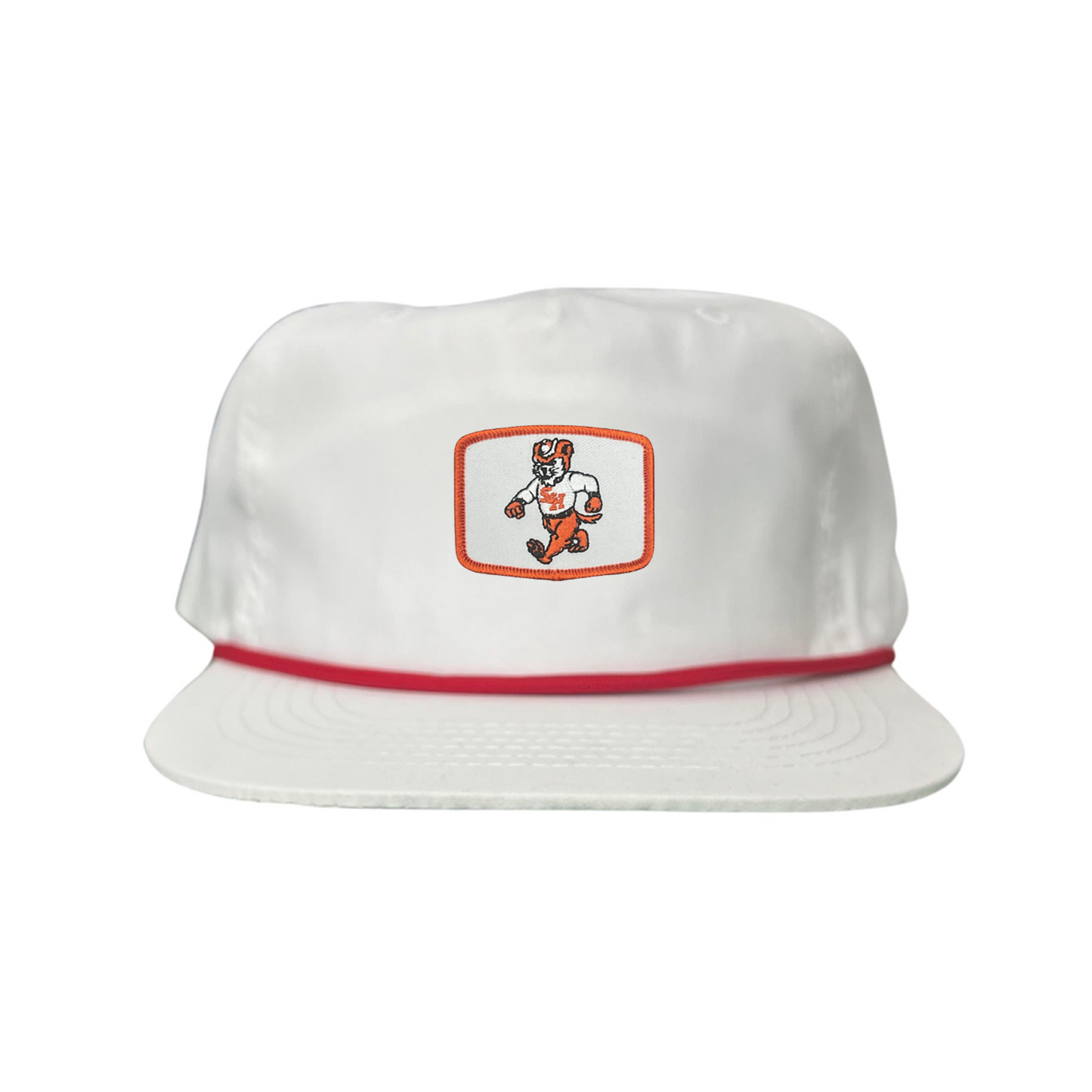 Sam Houston  Walking Sammy Bearkat / Limited Edition Silver Hat / 162 / Mesh Snap Back / SHSU010