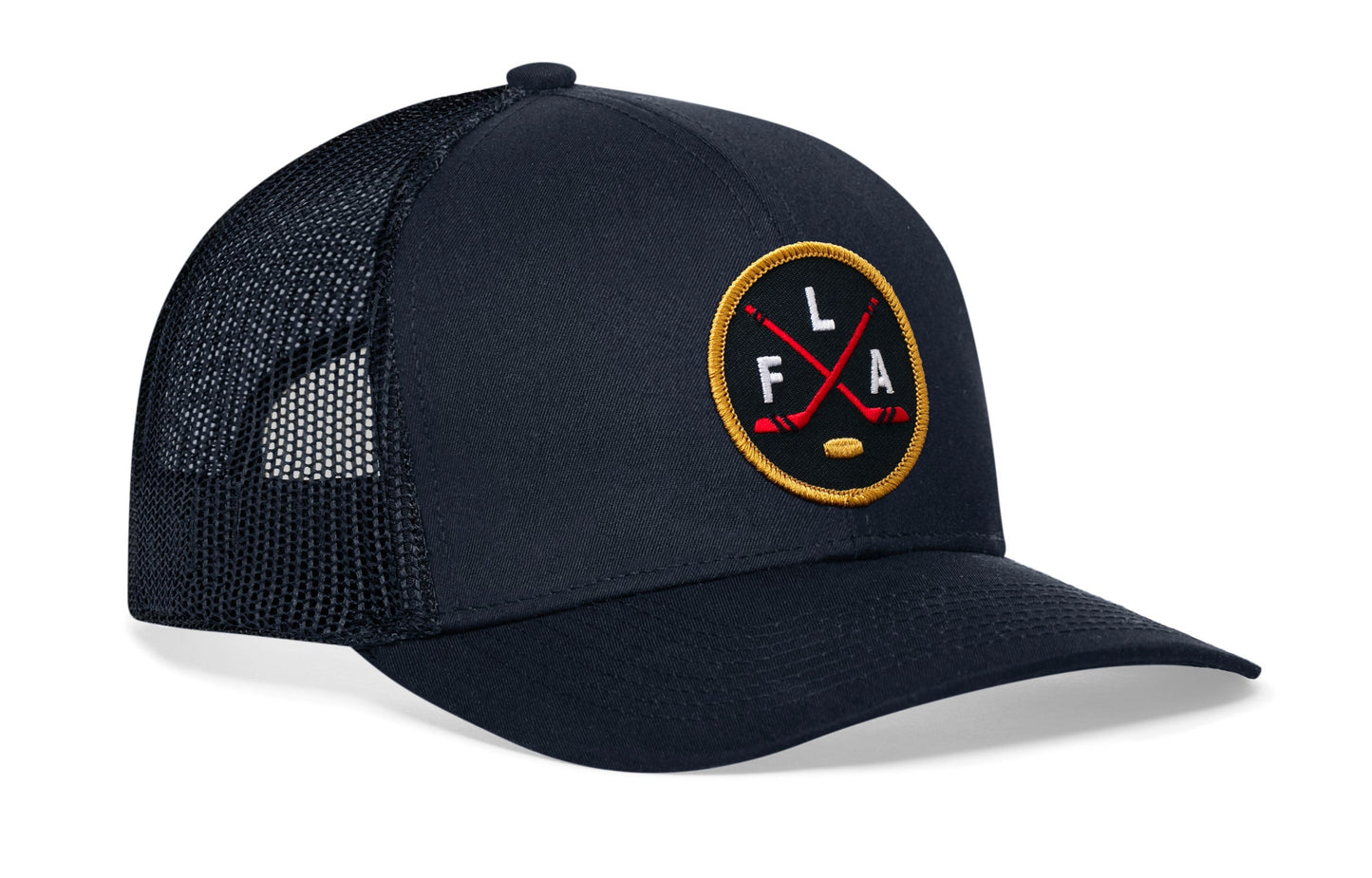 Florida Hockey Trucker Hat  |  FLA X Snapback