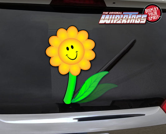 Spring Flower Waving WiperTags