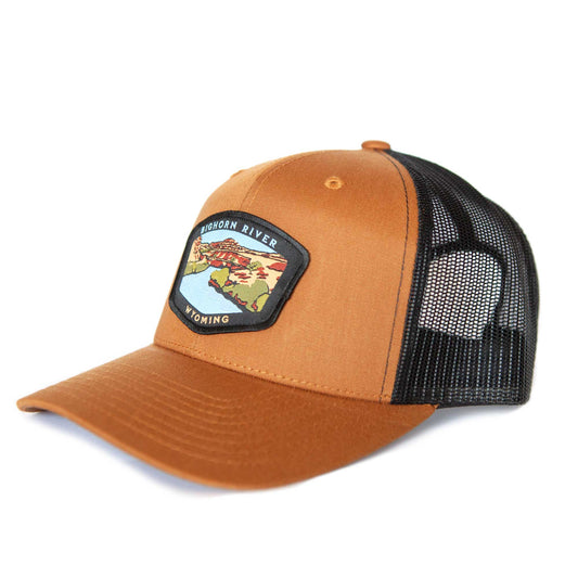 Bighorn River Wyoming Patch Hat