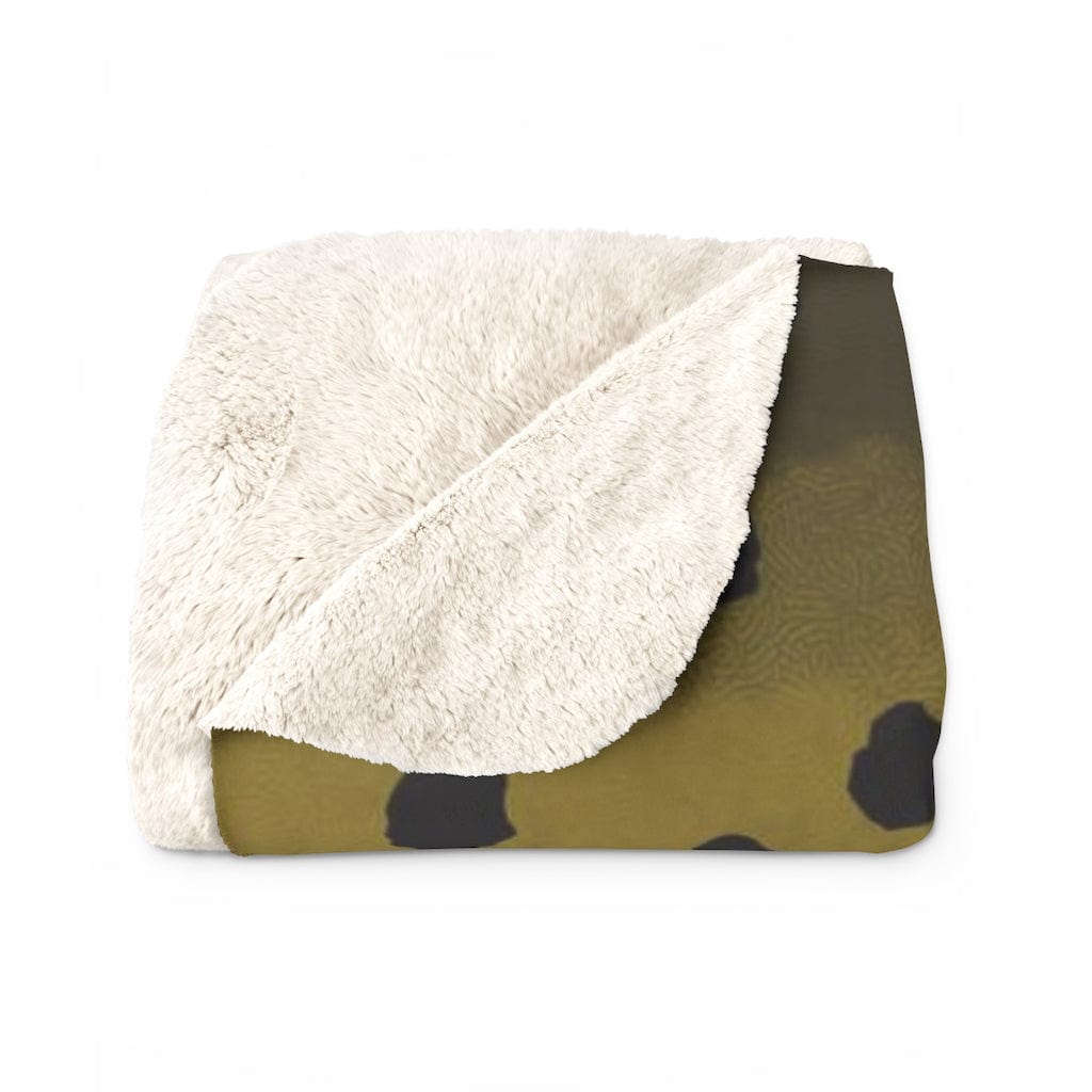 Golden Trout Sherpa Fleece Throw