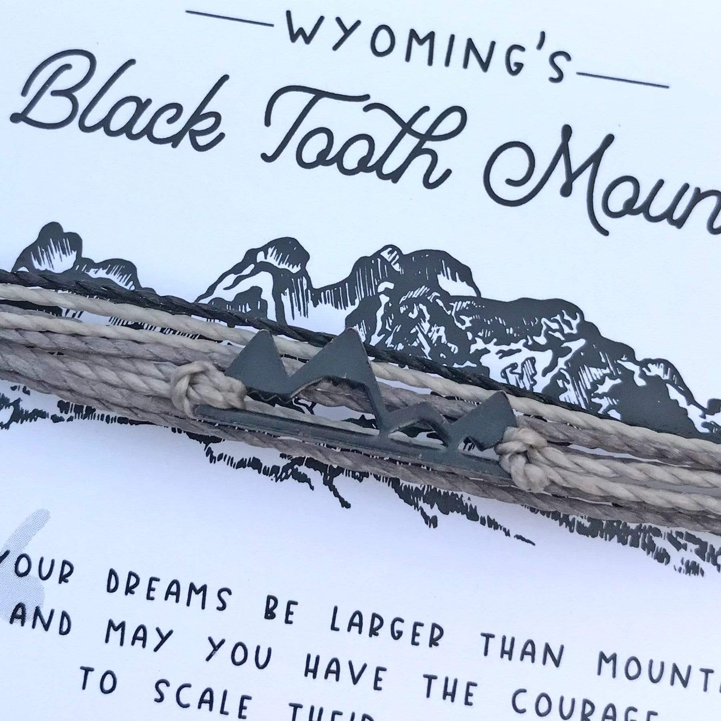 Black Tooth Mountain Bracelet