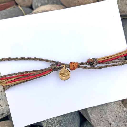 Wyoming Brown Trout Pattern Bracelet