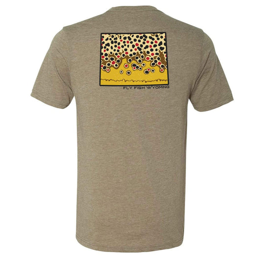 Brown Trout Pattern Tee
