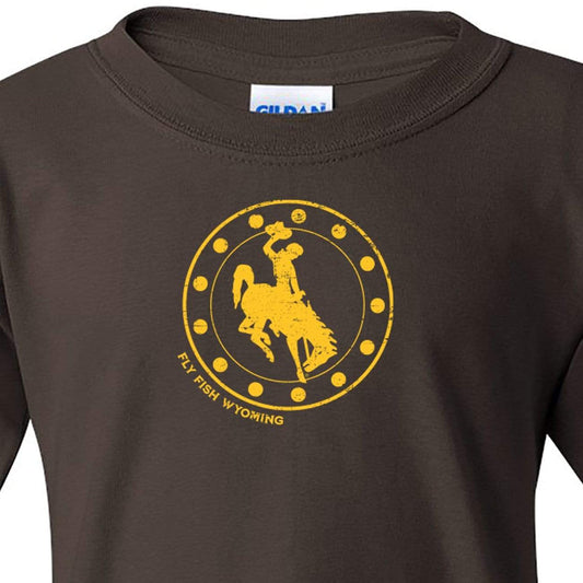Kids Reel Wyo Bucking Horse Tee