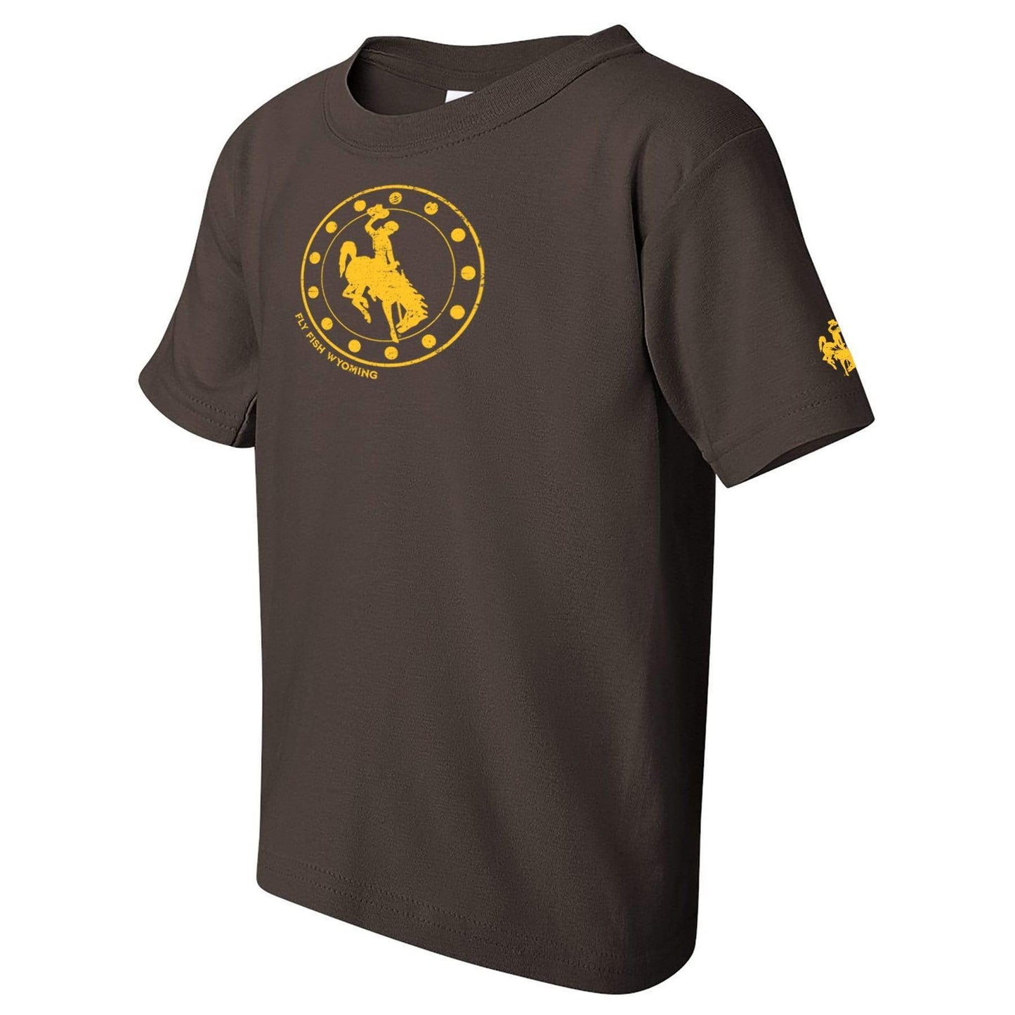 Kids Reel Wyo Bucking Horse Tee