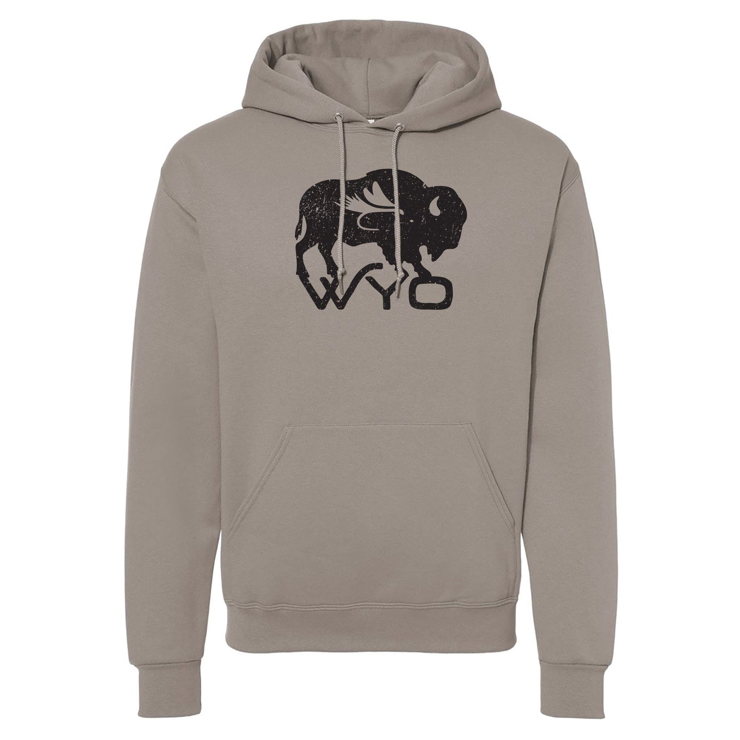 Wyo Bison Fly Hoodie