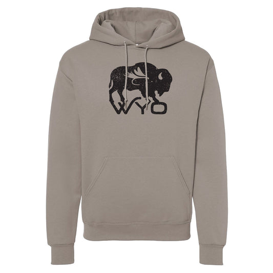 Wyo Bison Fly Hoodie