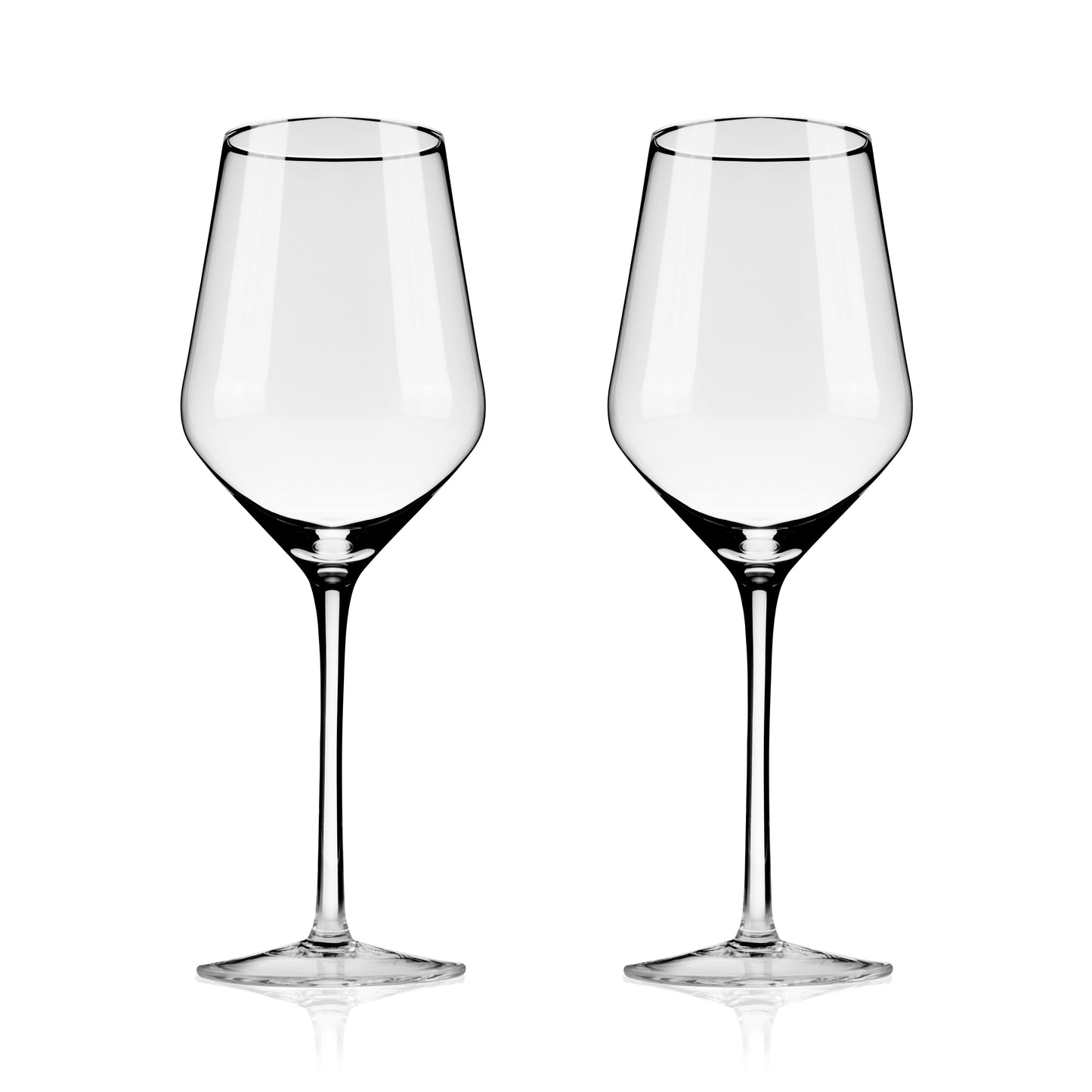 Raye Angled Crystal Chardonnay Glasses Set of 2