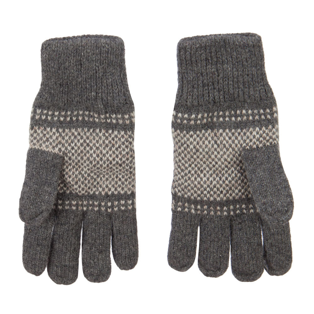 Wool Snowflake Design Glove