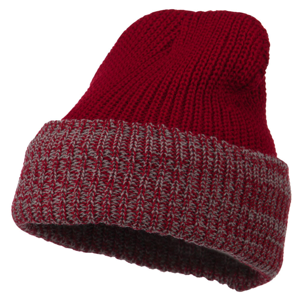 Acrylic Fleece Lined Cuff Knit Cap