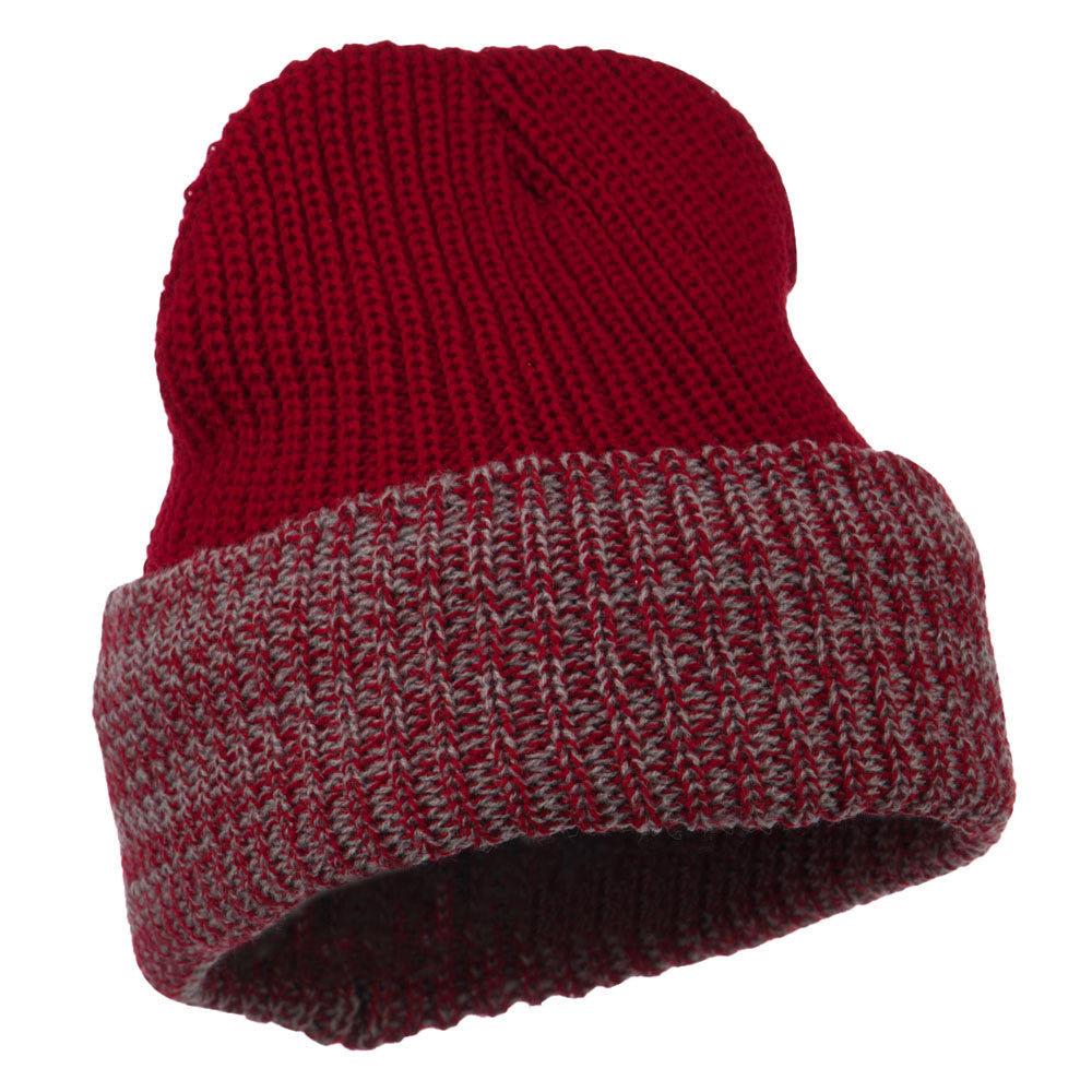 Acrylic Fleece Lined Cuff Knit Cap