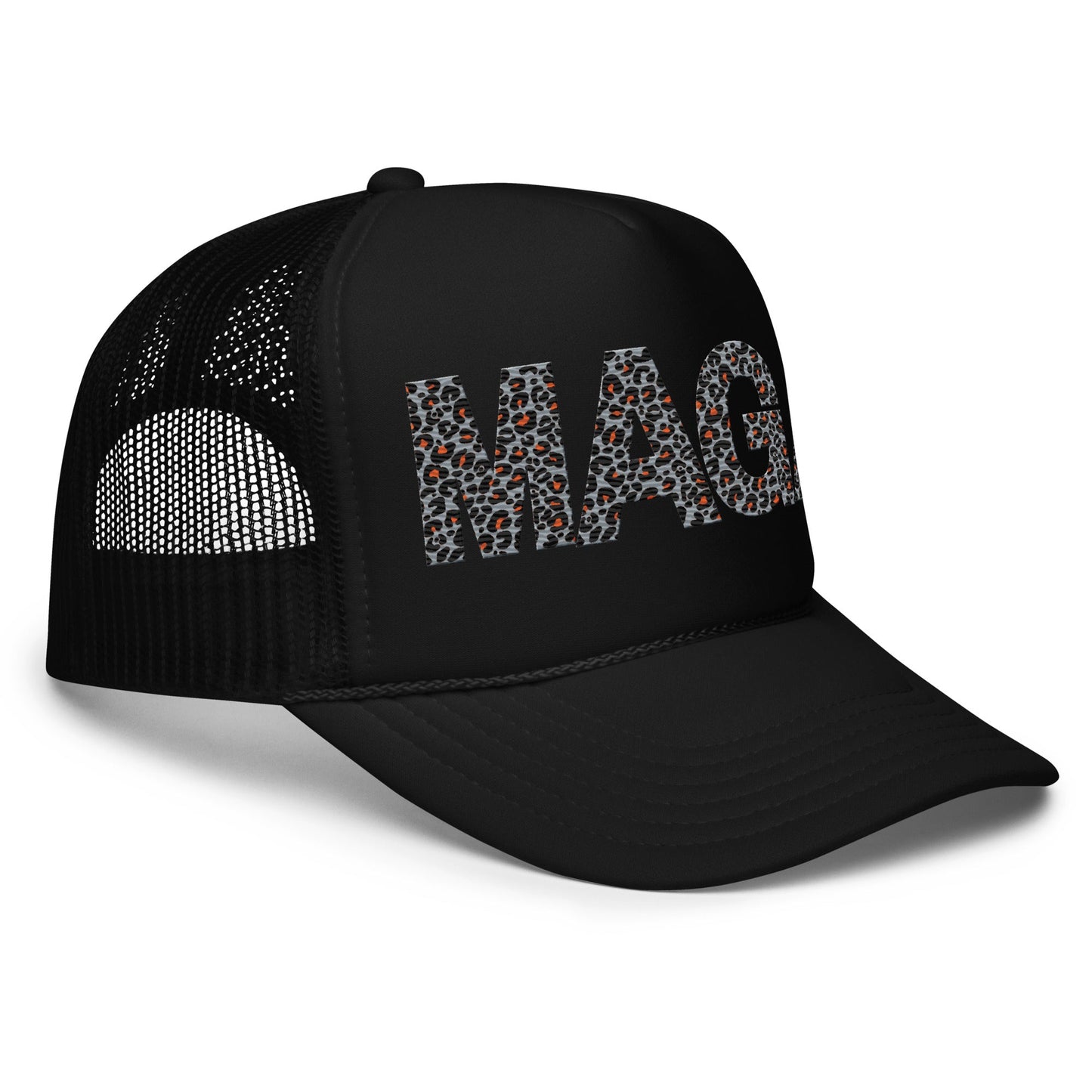 MAGA Embroidered Cheetah Hat
