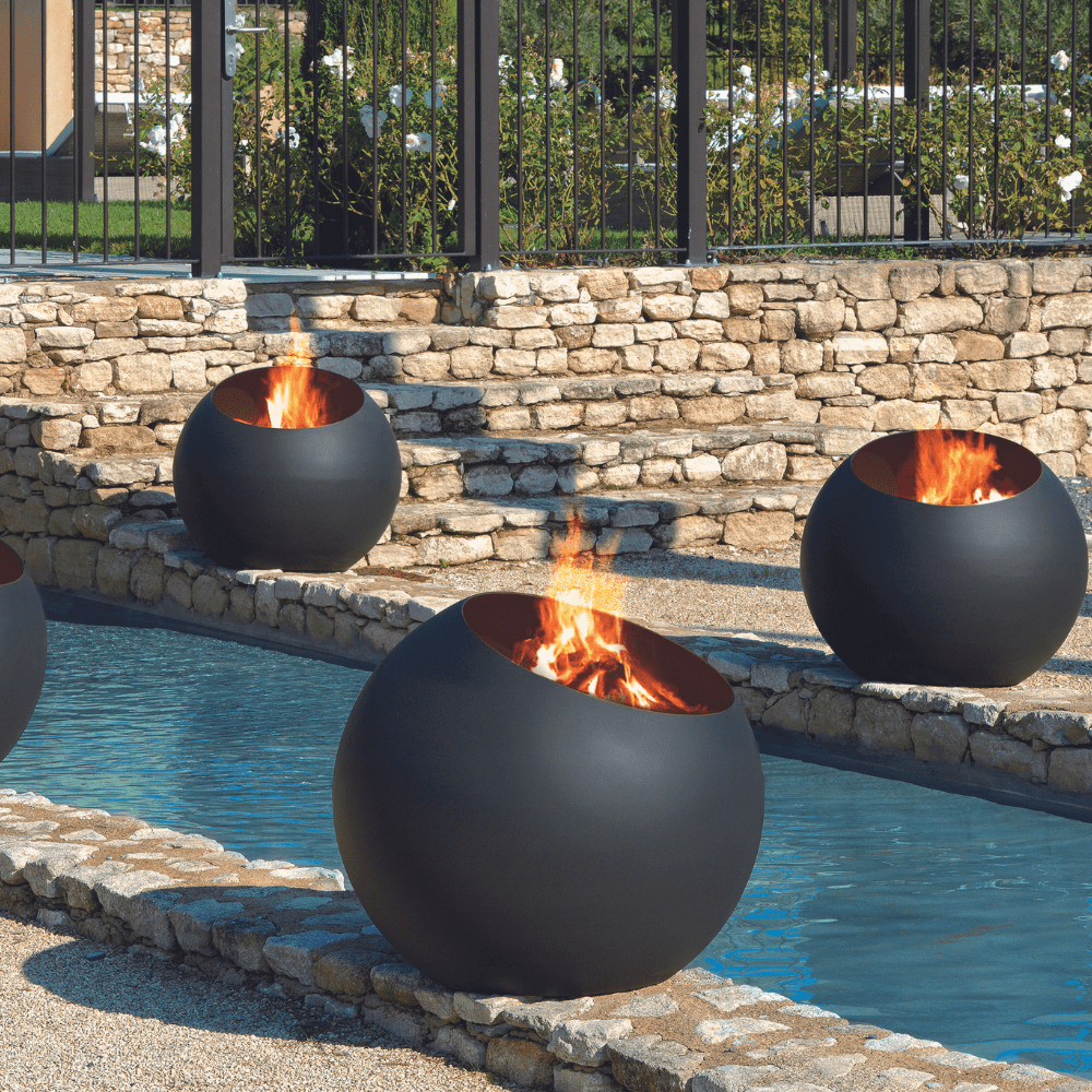 Focus Bubble 27-Inch Round Fire Pit (FCS-GR-BUB)