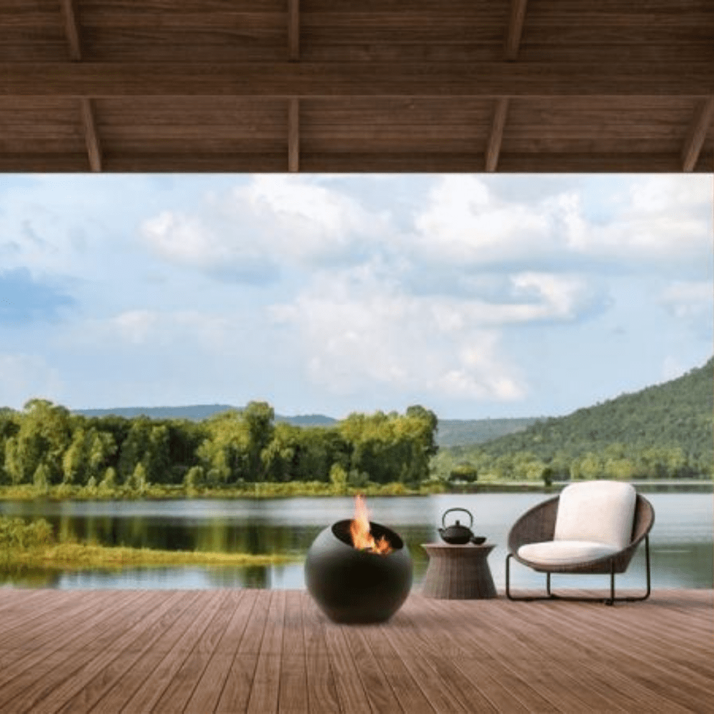 Focus Bubble 27-Inch Round Fire Pit (FCS-GR-BUB)