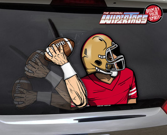 Football Quarterback WiperTags (various teams)