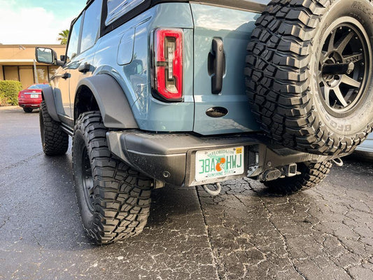 Ford Bronco Rear Oval Emblem Overlay (Tint or Solid) - 2021-2026 Bronco / Bronco Sport