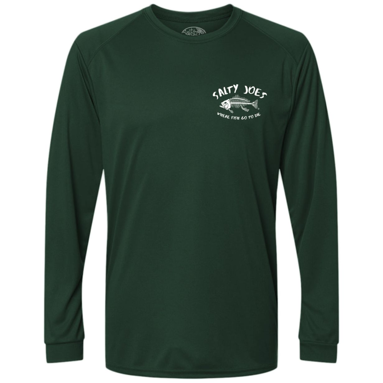 Salty Joe's "Where Fish Go To Die" Long Sleeve Sun Shirt