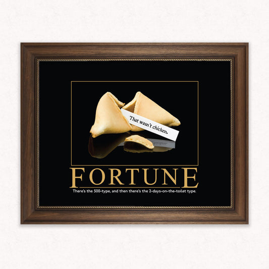 Fortune Demotivational Poster