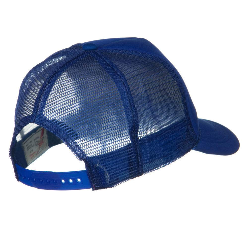 Youth Polyester Foam Front Golf Mesh Cap