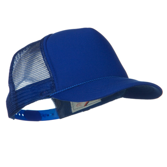 Youth Polyester Foam Front Golf Mesh Cap