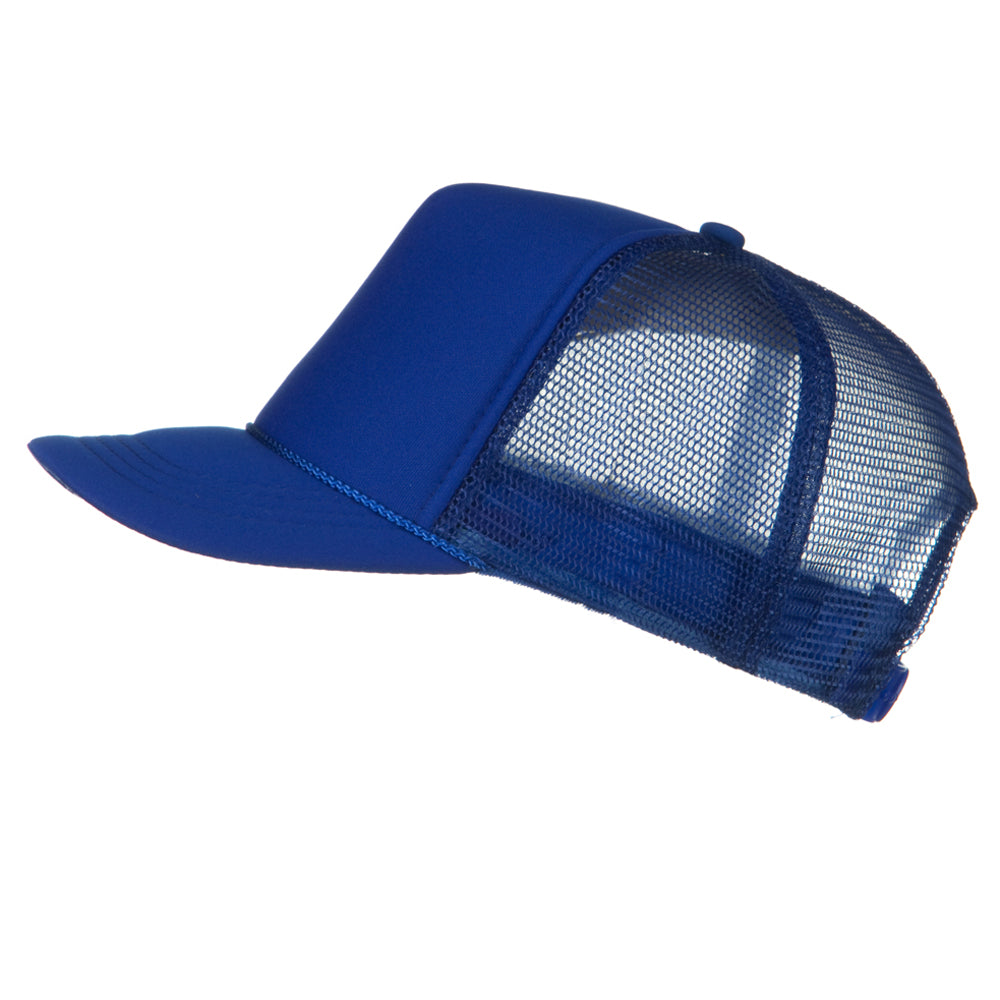 Youth Polyester Foam Front Golf Mesh Cap
