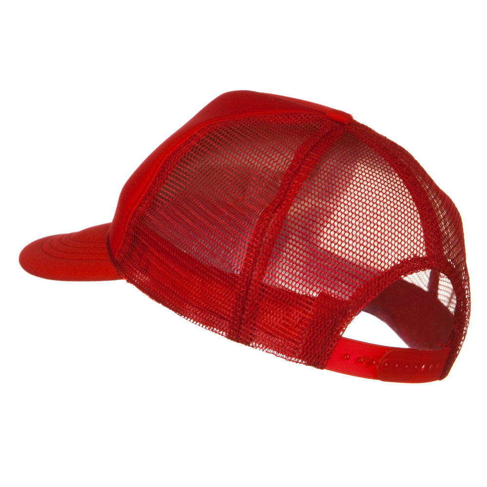 Youth Polyester Foam Front Golf Mesh Cap
