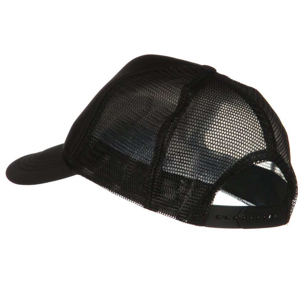Youth Polyester Foam Front Golf Mesh Cap