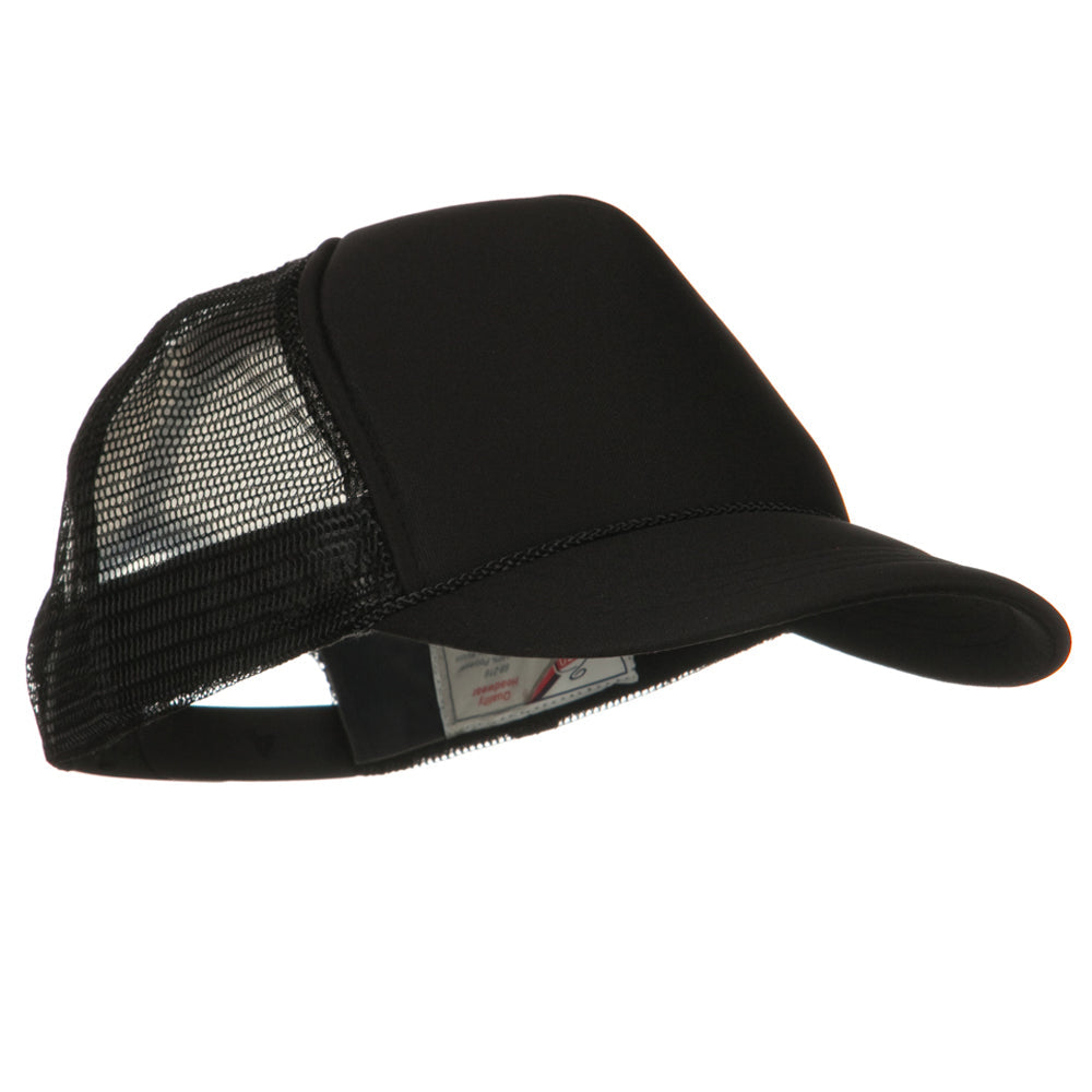 Youth Polyester Foam Front Golf Mesh Cap