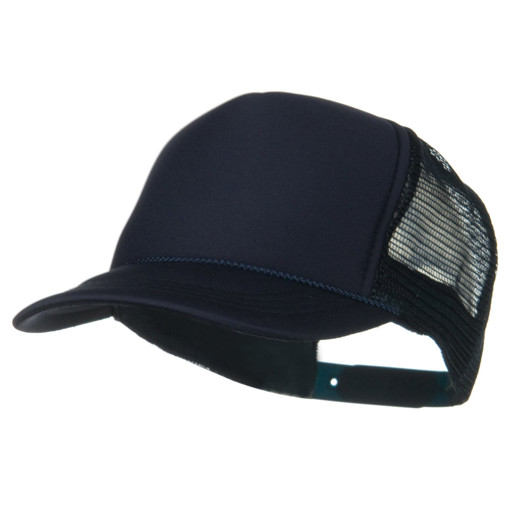 Youth Polyester Foam Front Golf Mesh Cap
