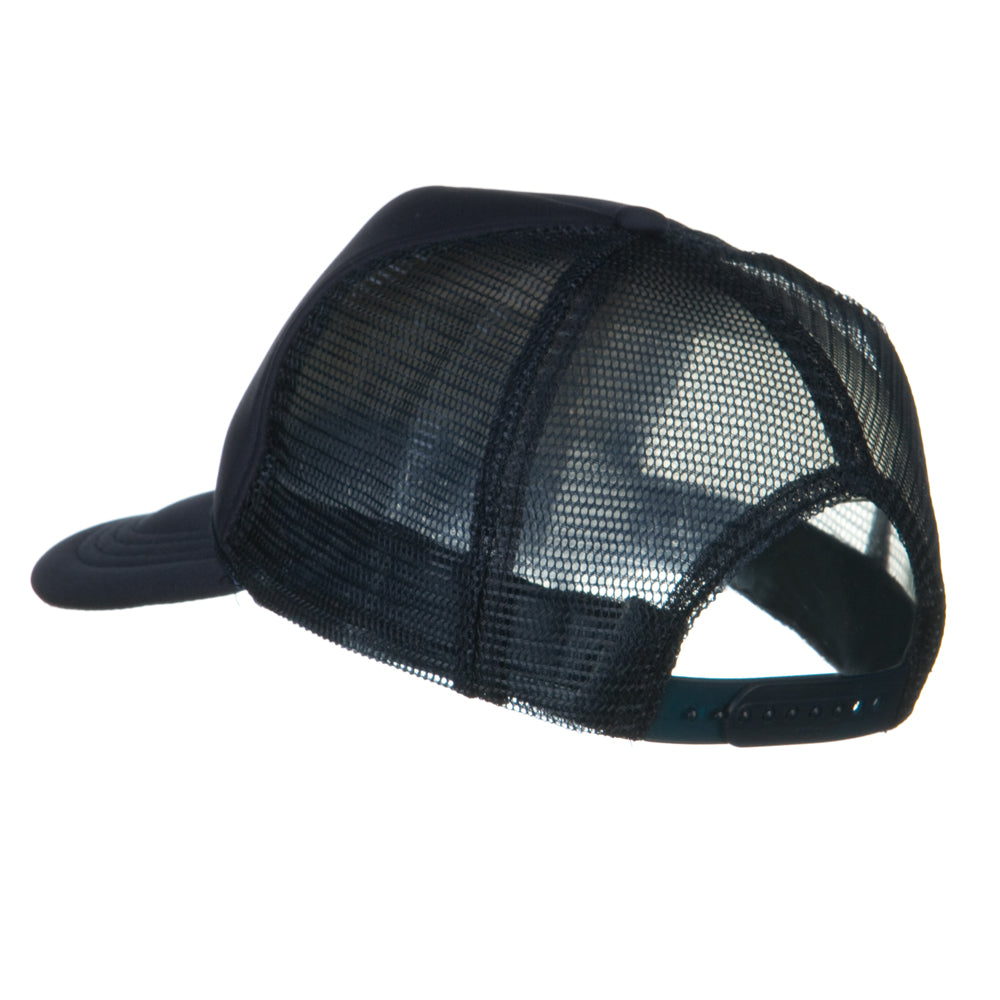 Youth Polyester Foam Front Golf Mesh Cap